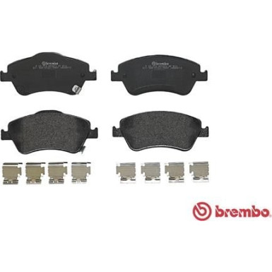 Brembo | Bremsbelagsatz, Scheibenbremse | P 83 079