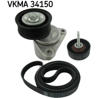 SKF | Keilrippenriemensatz | VKMA 34150