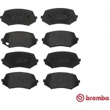 Brembo | Bremsbelagsatz, Scheibenbremse | P 54 044