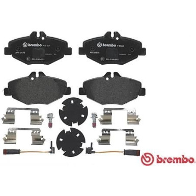 Brembo | Bremsbelagsatz, Scheibenbremse | P 50 049