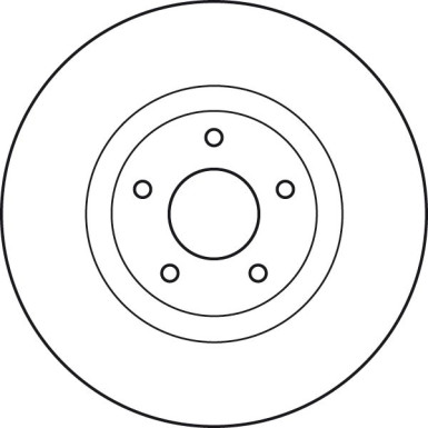 TRW | Bremsscheibe | DF4989S