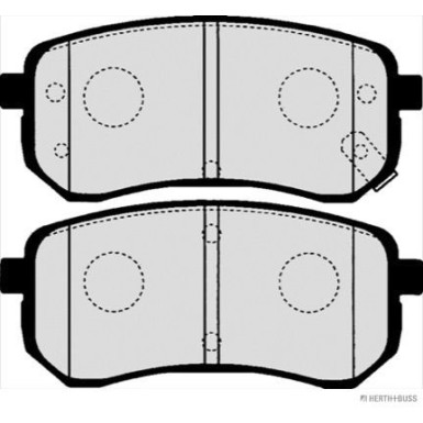 Herth+Buss Jakoparts | Bremsbelagsatz, Scheibenbremse | J3610307