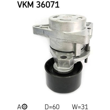 SKF | Spannrolle, Keilrippenriemen | VKM 36071