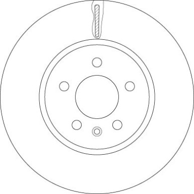 TRW | Bremsscheibe | DF6260S