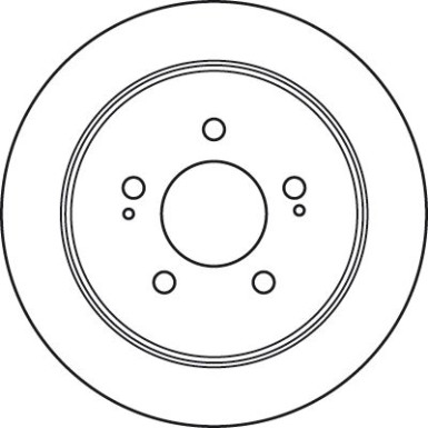 TRW | Bremsscheibe | DF4986S