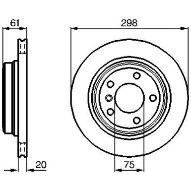 BOSCH | Bremsscheibe | 0 986 478 426