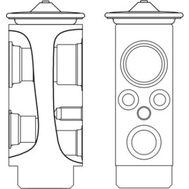 Mahle | Expansionsventil, Klimaanlage | AVE 8 000S