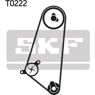 SKF | Wasserpumpe + Zahnriemensatz | VKMC 01103