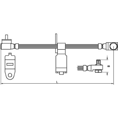 Metzger | Bremsschlauch | 4112542