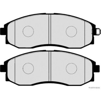 Herth+Buss Jakoparts | Bremsbelagsatz, Scheibenbremse | J3600542