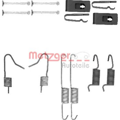 Metzger | Zubehörsatz, Feststellbremsbacken | 105-0898