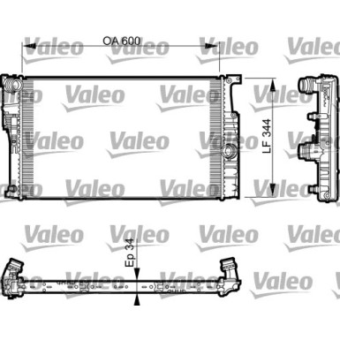 Valeo | Kühler, Motorkühlung | 735493