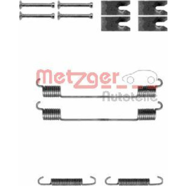 Metzger | Zubehörsatz, Bremsbacken | 105-0814