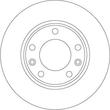 TRW | Bremsscheibe | DF6910