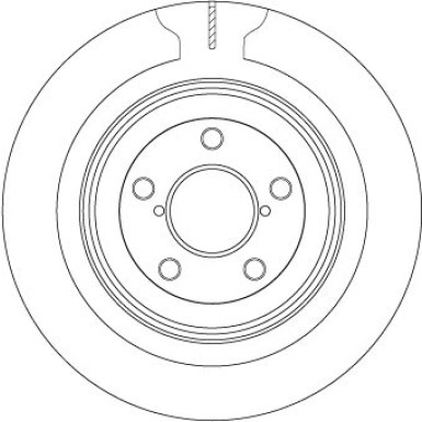 TRW | Bremsscheibe | DF7328