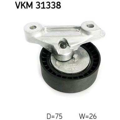 SKF | Spannrolle, Keilrippenriemen | VKM 31338