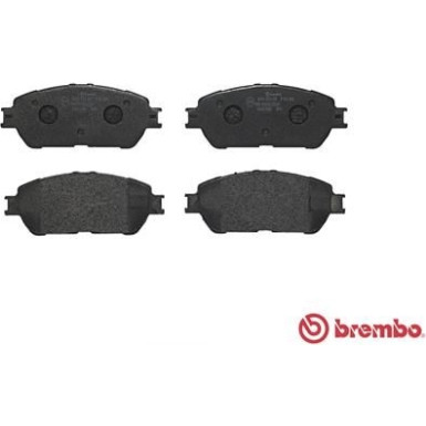 Brembo | Bremsbelagsatz, Scheibenbremse | P 83 105