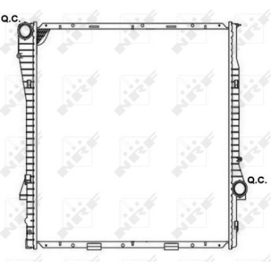 NRF | Kühler, Motorkühlung | 53183