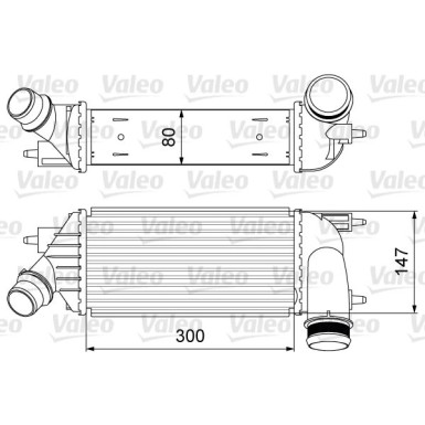 Valeo | Ladeluftkühler | 818583