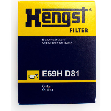 Hengst Filter | Ölfilter | E69H D81