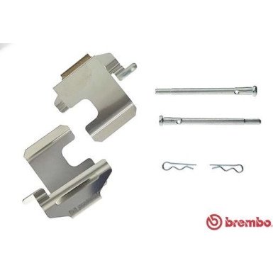 Brembo | Zubehörsatz, Scheibenbremsbelag | A 02 244