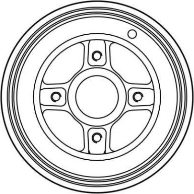 TRW | Bremstrommel | DB4214