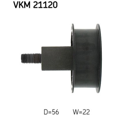 SKF | Umlenk-/Führungsrolle, Zahnriemen | VKM 21120