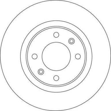 TRW | Bremsscheibe | DF4215