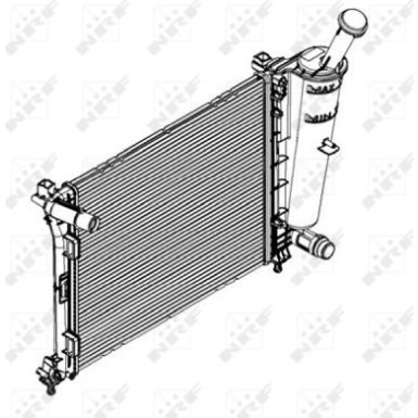 NRF | Kühler, Motorkühlung | 58429