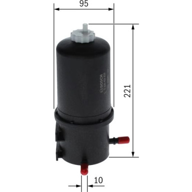 BOSCH | Kraftstofffilter | F 026 402 828