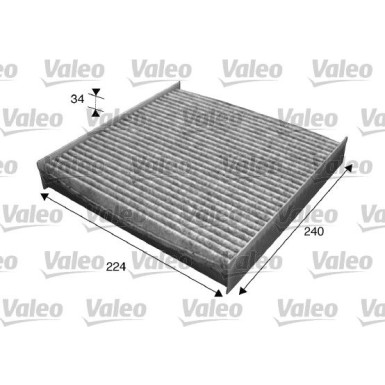 Valeo | Filter, Innenraumluft | 715629