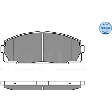 Meyle | Bremsbelagsatz, Scheibenbremse | 025 214 6815