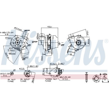 Nissens | Lader, Aufladung | 93089