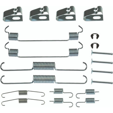 TRW | Zubehörsatz, Bremsbacken | SFK452