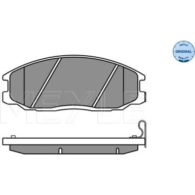 Meyle | Bremsbelagsatz, Scheibenbremse | 025 235 6916/W