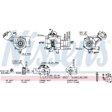 Nissens | Lader, Aufladung | 93121