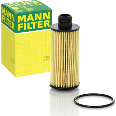 MANN-FILTER HU 6026 z Ölfilter mit Dichtung, Filtereinsatz