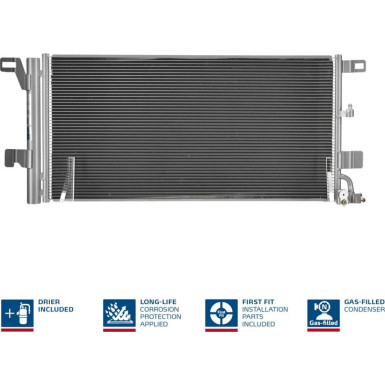 Nissens | Kondensator, Klimaanlage | 940752 Nissens | Kondensator, Klimaanlage | 940752