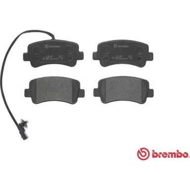 Brembo | Bremsbelagsatz, Scheibenbremse | P 68 063