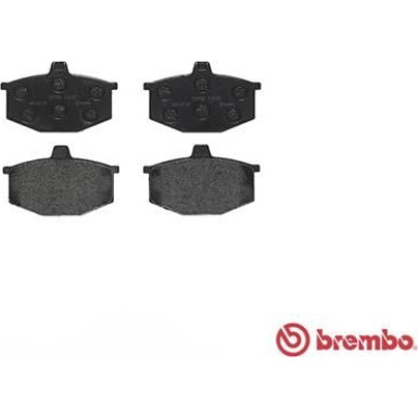 Brembo | Bremsbelagsatz, Scheibenbremse | P 68 005