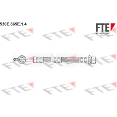 FTE | Bremsschlauch | 9240757