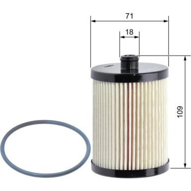 BOSCH | Kraftstofffilter | F 026 402 005