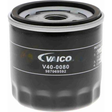 Vaico | Ölfilter | V40-0080