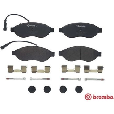 Brembo | Bremsbelagsatz, Scheibenbremse | P 23 144