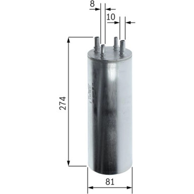 BOSCH | Kraftstofffilter | 0 450 906 467