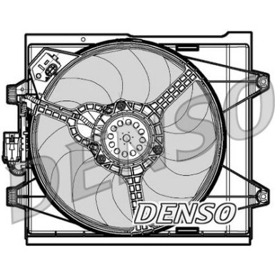 Denso | Lüfter, Motorkühlung | DER09048