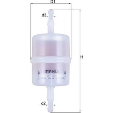 Knecht | Kraftstofffilter | KL 1022