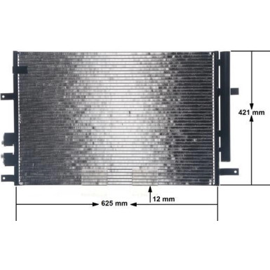 Mahle | Kondensator, Klimaanlage | AC 693 000S