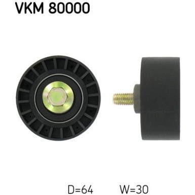 SKF | Umlenk-/Führungsrolle, Zahnriemen | VKM 80000