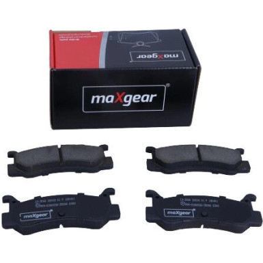 Maxgear | Bremsbelagsatz, Scheibenbremse | 19-3066